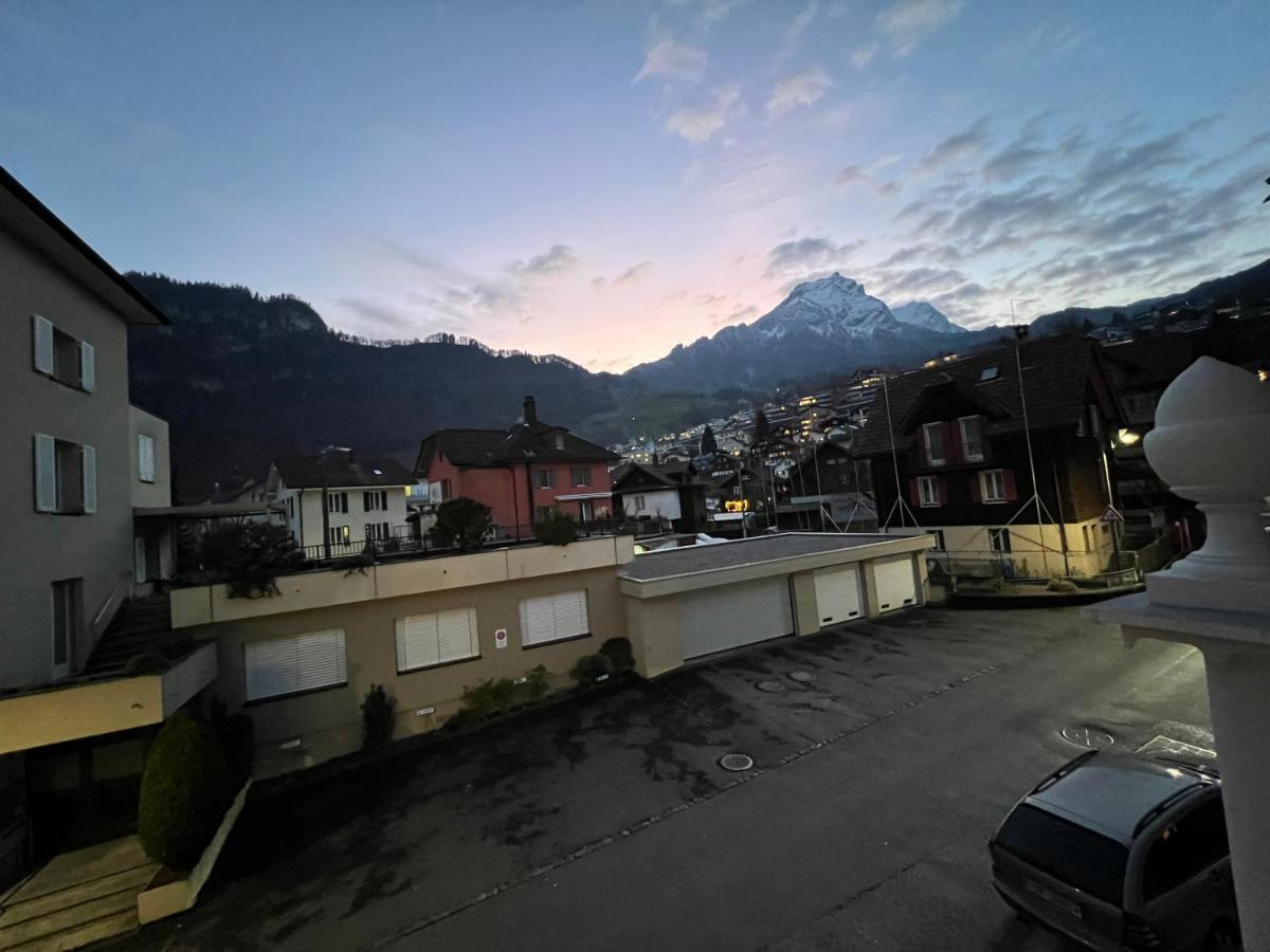 Modernes Apartment Am Fuss Des Pilatus - Skigebiet Hergiswil Esterno foto