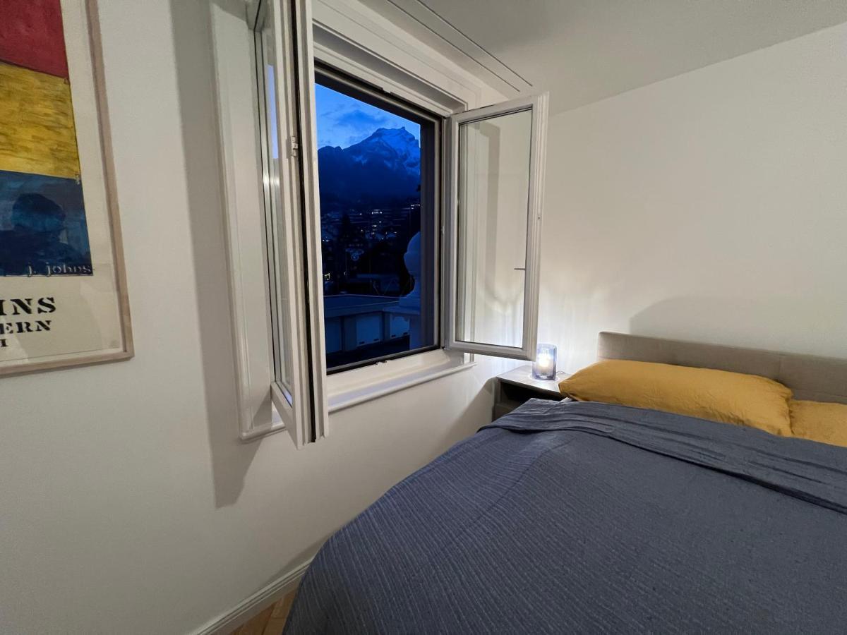 Modernes Apartment Am Fuss Des Pilatus - Skigebiet Hergiswil Esterno foto